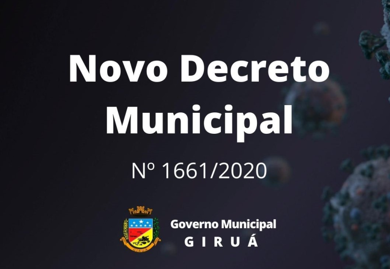 Prefeitura edita novas medidas de enfrentamento a Covid-19 em Giruá